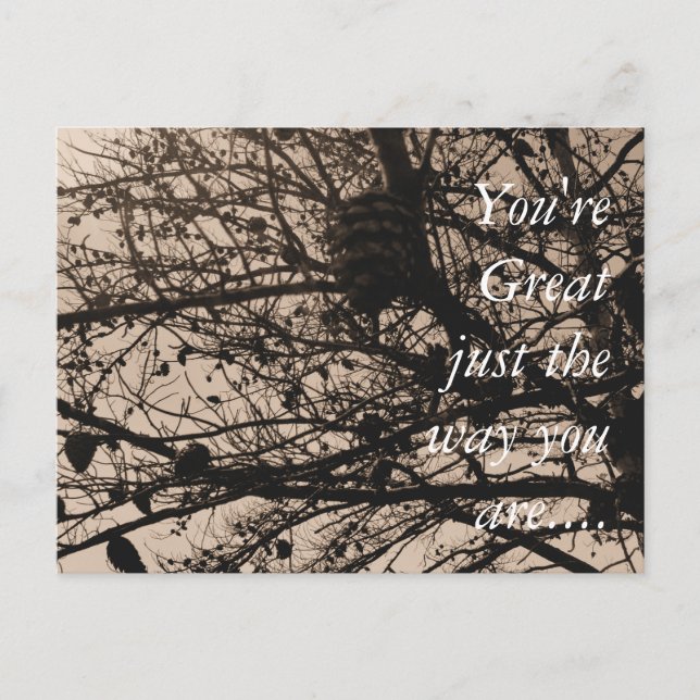 Customisable Postcard Nature Photography (Front)