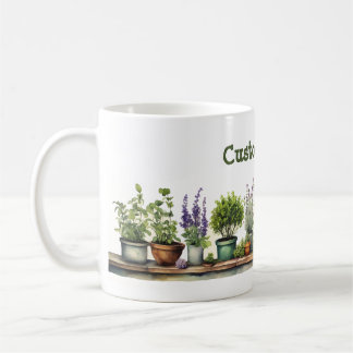 Customisable Potted Herb Garden Coffee Mug