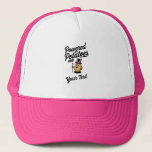 Customisable Powered By Potatoes Trucker Hat