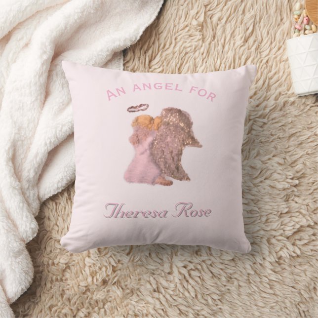 Customisable Praying Angel Cushion (Blanket)