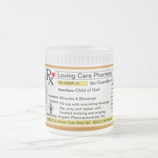 Customisable Prescription RX Mug (Center)