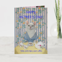 Customisable Pretty Cat/Kitty Mother's Day