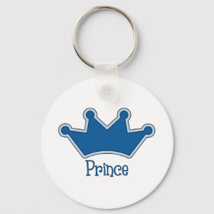 Customisable Prince - Crown Key Ring