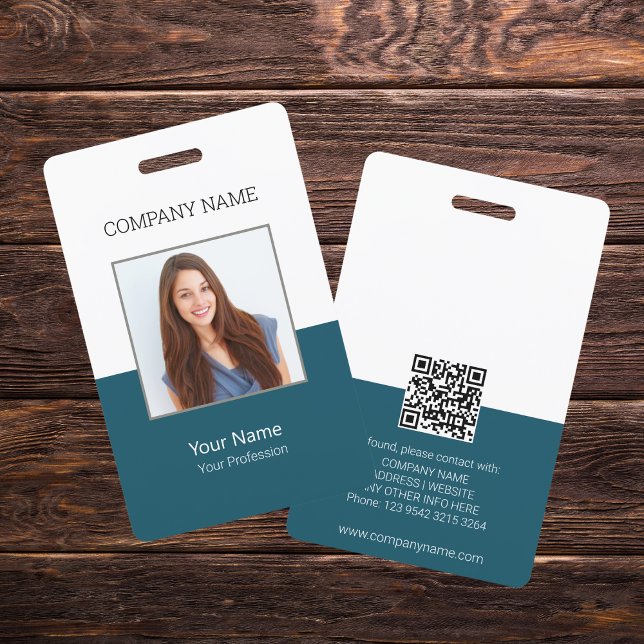 Customisable Professional ID Badge (Creator Uploaded)