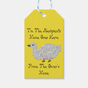 Customisable Project FED Duck Gift Tags