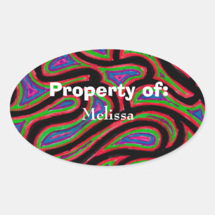 Customisable property of stickers