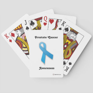 Customisable Prostate Cancer Bicycle Cards