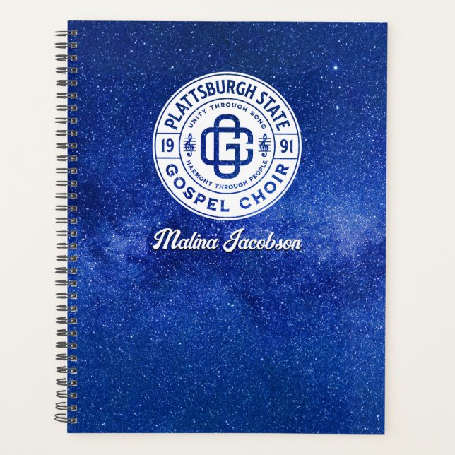 Customisable PSGC Logo Spiral Photo Planner (Front)