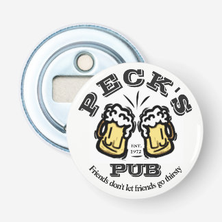 Customisable Pub Beer graphic bottle opener