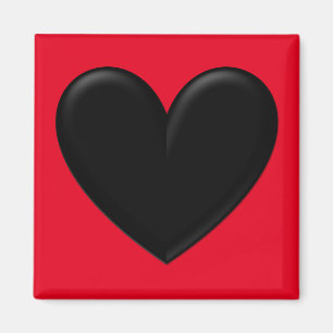Customisable Puffy Heart Magnet