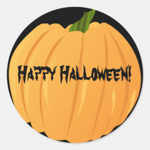 Customisable Pumpkin Stickers