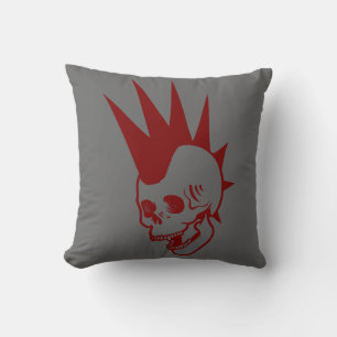 Customisable Punk Skull Cushion