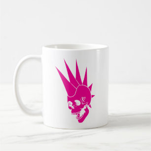 Customisable Punk Skull Version 2 Coffee Mug