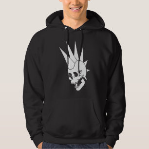 Customisable Punk Skull Version 2 Hoodie