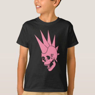 Customisable Punk Skull Version 2 T-Shirt