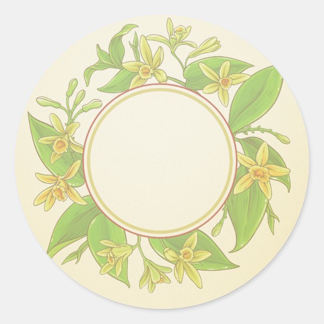 Customisable Pure Vanilla Extract Labels (Front)