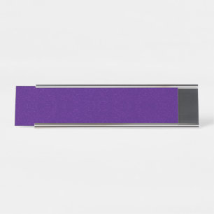 Customisable Purple Noise Effect Name Plate