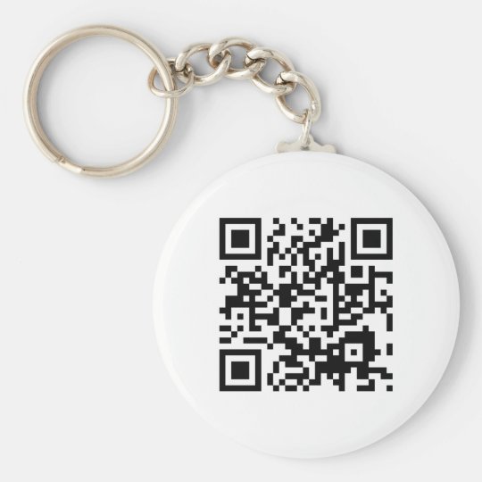 customisable QR code Key Ring Zazzle.co.uk