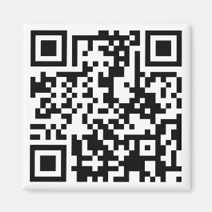 customisable QR code Magnet