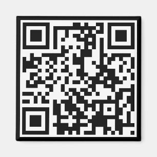 customisable QR code Magnet