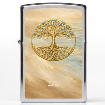 Customisable Quality Zippo Lighter Brushed Chrome