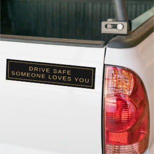 Customisable Quote Bumper Sticker for Any Message