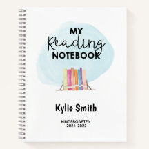 Customisable Reading Notebook