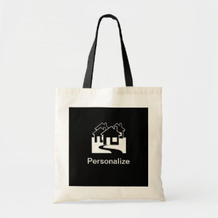 Customisable real estate agent reusable bag