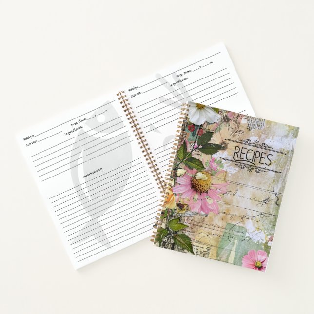 Customisable Recipe Book for Every Kitchen (Inside)