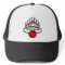 Customisable red bowling team sport hat