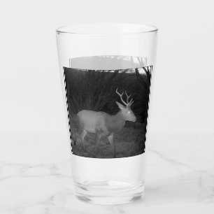 Customisable Red Deer Stag at Dusk Wildlife Nature Glass
