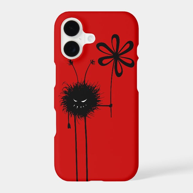 Customisable Red Evil Flower Bug (Back)
