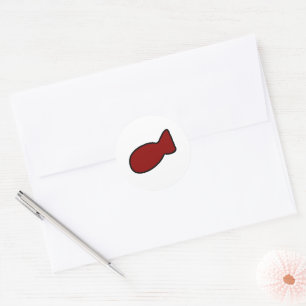 Customisable Red Fish Sticker