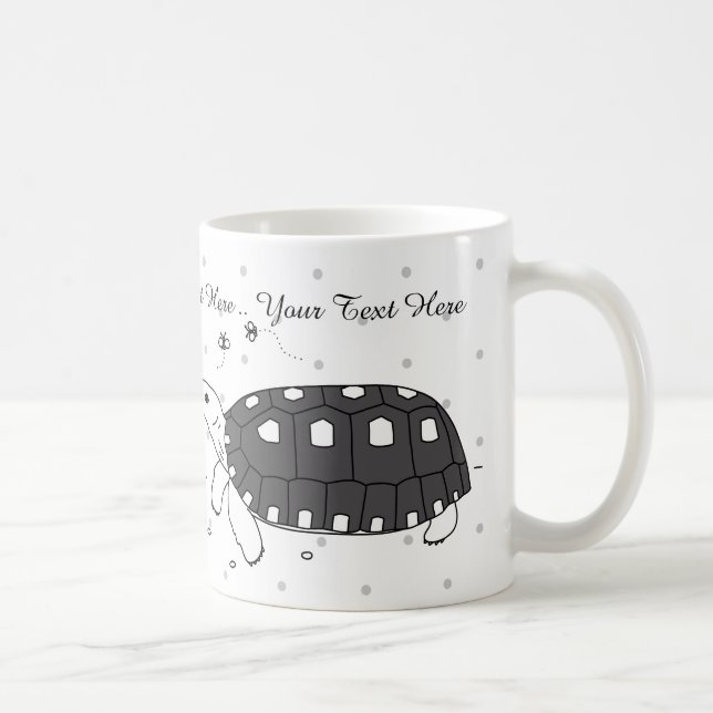 Customisable Redfoot Tortoise Mug (Right)