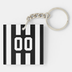Customisable Referee Jersey Keyring