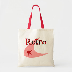Customisable Retro Boomerang Tote Bag