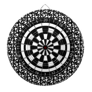 Customisable Retro Boomerangs Dartboard