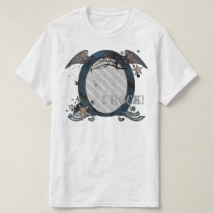 Customisable Retro Rocker Photo T-shirt Steely