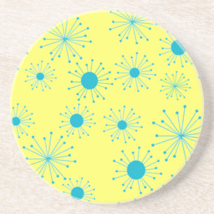 Customisable Retro Starbursts Coaster