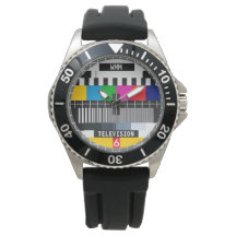 Customisable Retro Tv Test Card Pattern