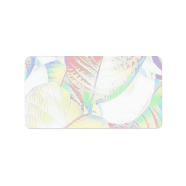 Customisable Return Address Labels (Front)