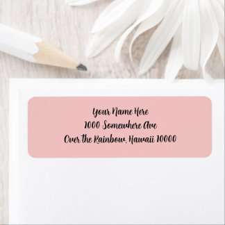 Customisable Return Address Labels