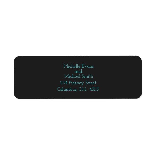 Customisable RETURN ADDRESS LABELS (18)
