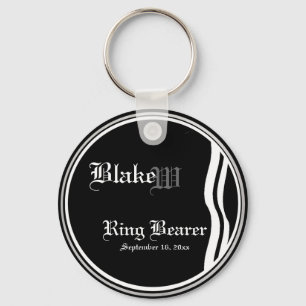 Customisable Ring Bearer Keepsake Keychain