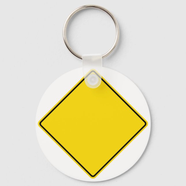 Customisable Road Sign Key Ring (Front)