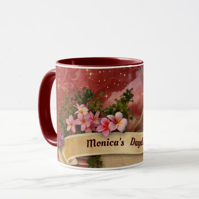 (Customisable) Romantic Daydreaming Mug (Front Left)