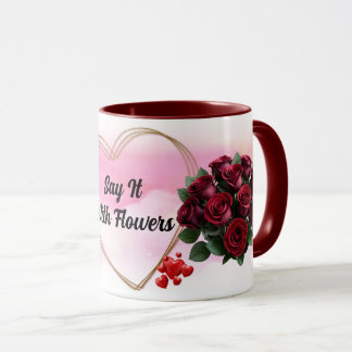 Customisable Rose Mug Collection