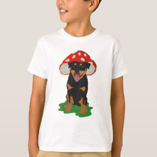 Customisable Rottweiler Mushroom Spring T-Shirt