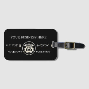 Customisable Route Highway Business ID Accessory Luggage Tag