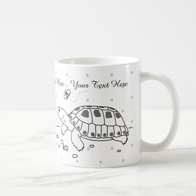 Customisable Russian Tortoise Mug (Right)